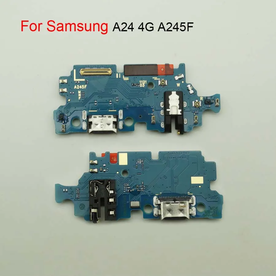 

For Samsung Galaxy A24 4G A245F SM-A245 USB Charging Port Jack Dock Quick Charger Connector Board Flex Cable