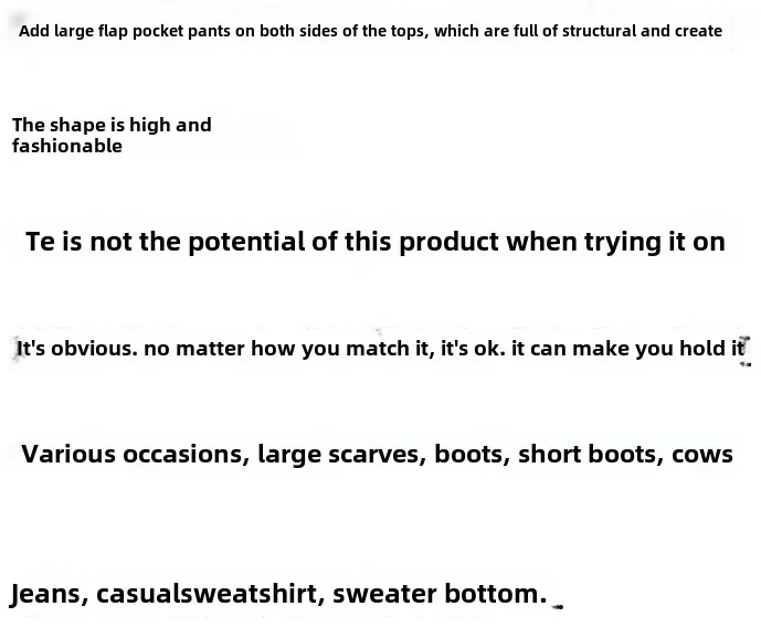 Image of Elegant Fashionable Double-sided Woolen Short Jacket For Women Loose-fit Versatile Top Spring Autumn New Arrival