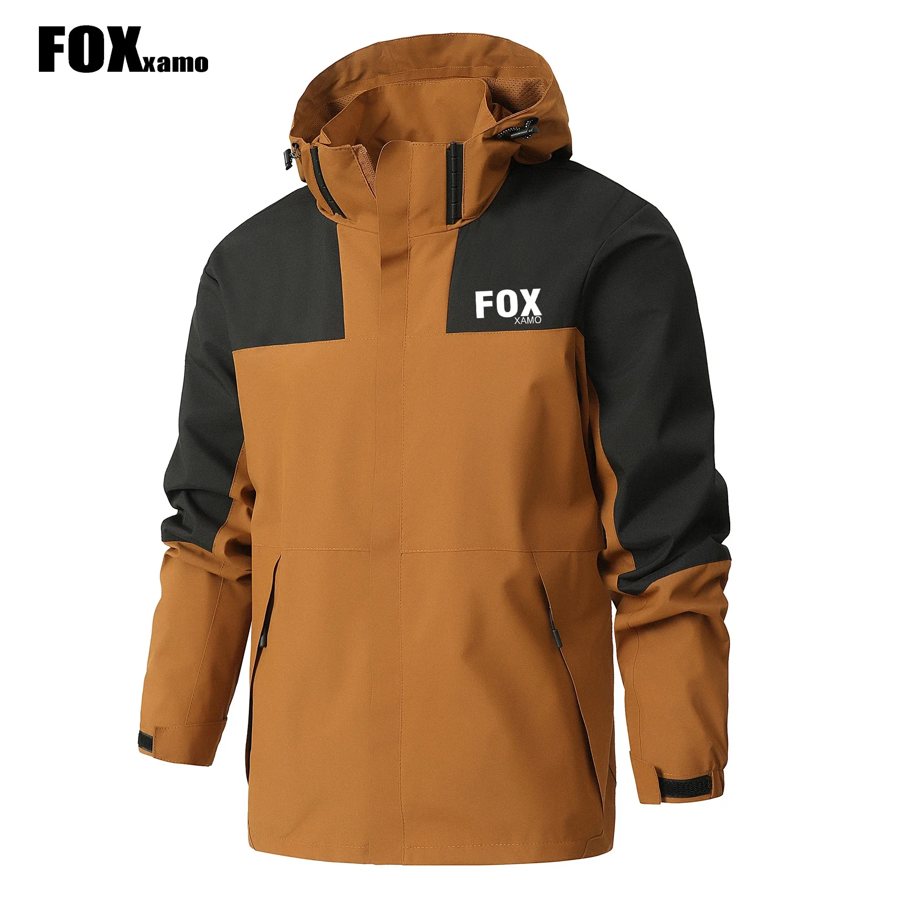 FOXXAMO 남성용 통기성 운동복 자전거 방수 재킷, MTB 라이딩 다운힐 사이클링 방풍 보온 운동복