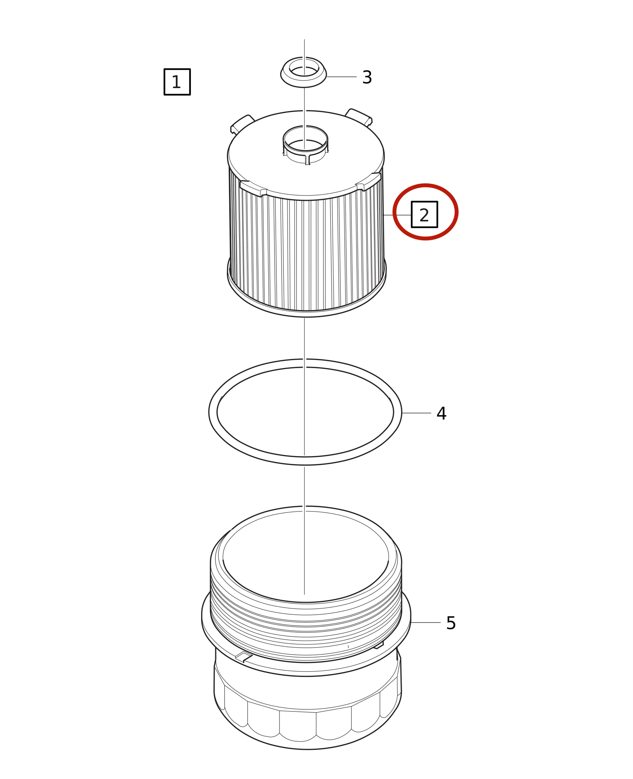 Genuine Auto Engine Parts Car Oil Filter 32257032 For VOLVO S90L XC40 XC60 S60 XC90