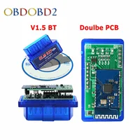 New ELM327 V1.5 Bluetooth-Compatible PIC18F25K80 Chip Double PCB Car Scanner OBD2 ELM 327 1.5 BT/WIFI Auto Code Reader Android 1