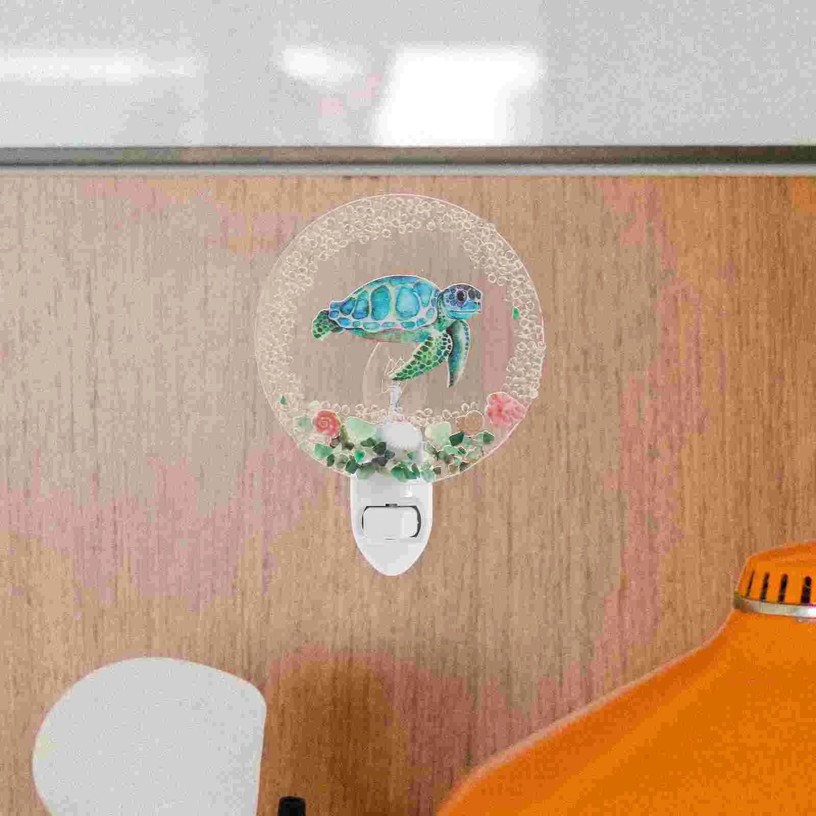 

Ночная лампа, морское животное, ночная лампа, штепсельная Вилка из смолы, лампа с рисунком морских животных, штепсельная вилка стандарта США