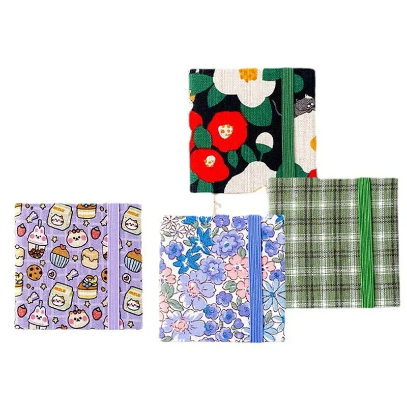 Mini Fabric Watercolor Book 60*60mm Hand Account Book Drawing For Art Students Portable Sketchbook Picture drawing sketchbook