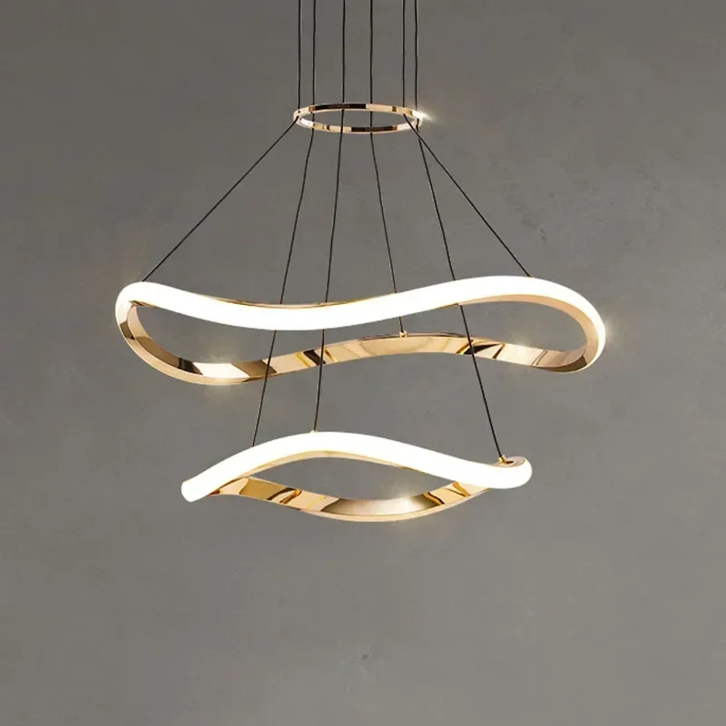 

Nordic LED Pendant Light Chandelier for Living Dining Room Bedroom Restaurant Luxury Hanging Lamps for Ceiling Home Decorations