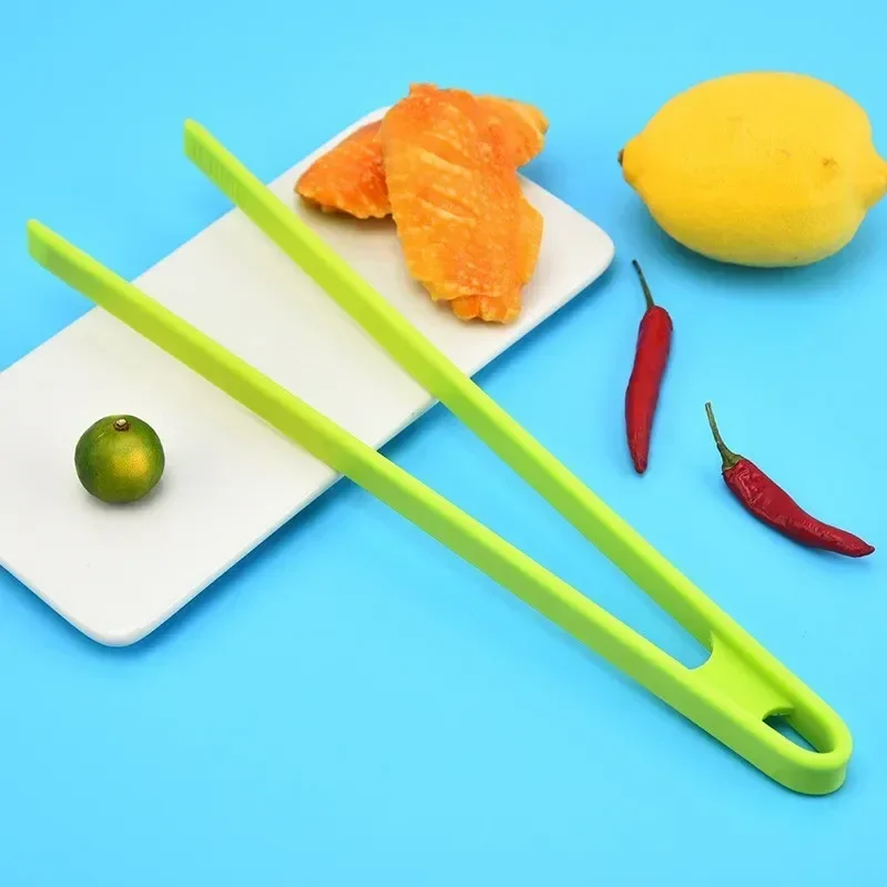 Bread Tools Food Kitchen Tongs Kitchens Accessories BBQ Salad Non-slip Tableware Silicone Household Use Gadgets Dining Bar Home