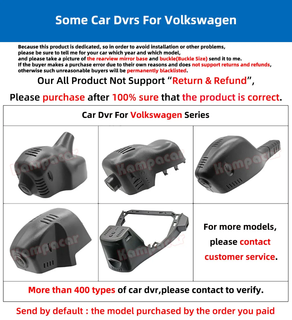 VW37 1K 2K 4K Plug-and-Play Auto-DVR Dashcam für Volkswagen 145mm VW ID3 ID3X ID.3 ID.3X ID 3 X Pro 2021 2022 2023 2024 – Detail 3