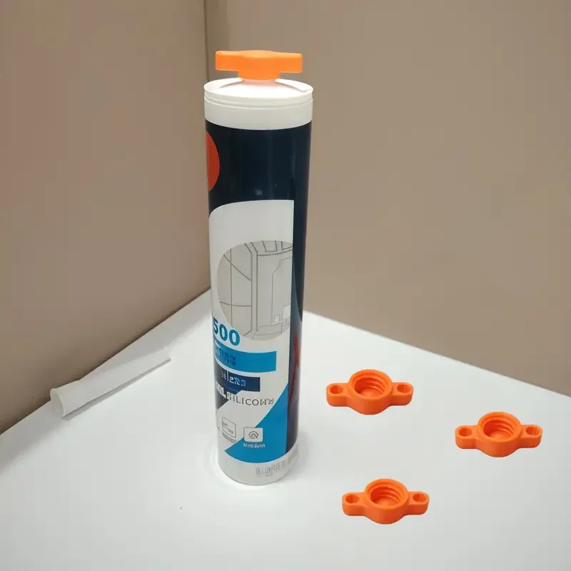 3PCS Orange Glass Glue Caps - Durable Plastic Sealing Caps thumbnail 5