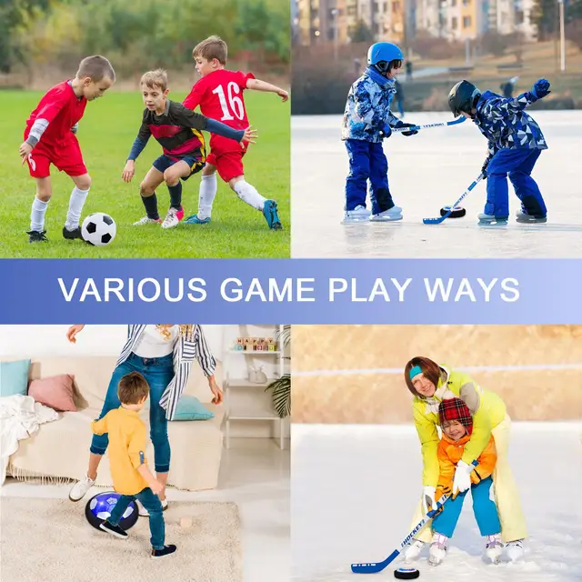 Hover Air Hockey & Soccer Set 5