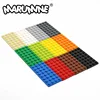 Marumine 15PCS 4x8 Dots Baseplate Particles Building Blocks Plate 3035 Bricks Accessories DIY Classic Educational Children Toys 1