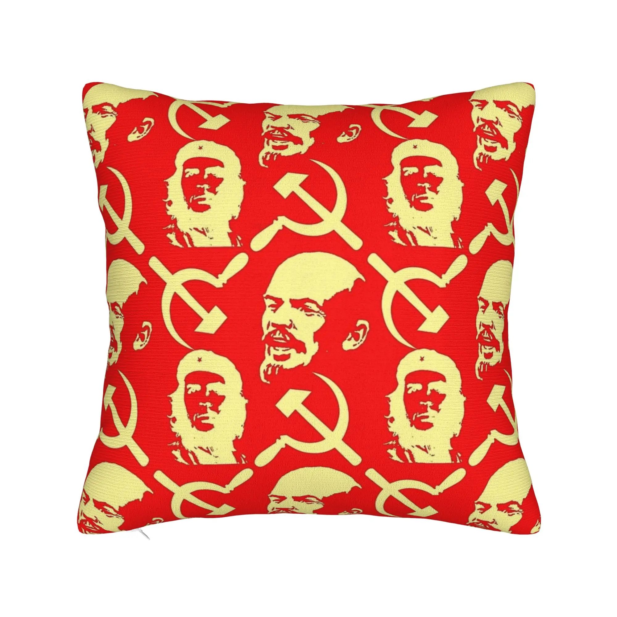 Elegant Soviet-Inspired Pillow Cover - Modern Home Decor Cushion Cover and Gift Idea