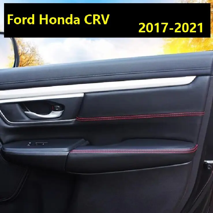 Honda CR-V Door Trim Stripe Set (2017-2022) - Matte Silver ABS Interior Upgrade