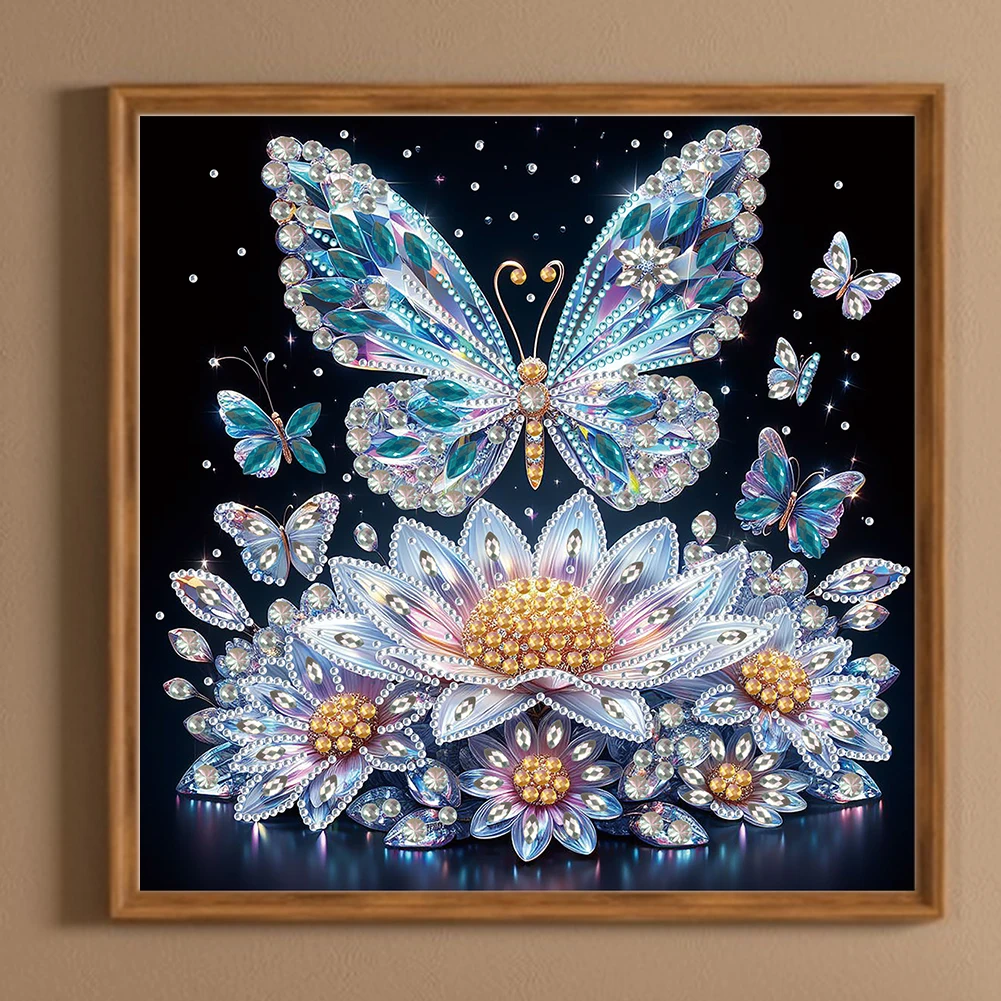 5D DIY Partial Special Shaped Drill Diamond Painting Kit Butterfly Decoration diamond painting,diamond art painting kit,diamond painting set