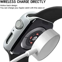 Coque pour Apple Watch 45mm 41mm 40mm 44mm 42mm 46mm, housse de protection mate, cadre de pare-chocs rigide en PC, sans verre iWatch 10 SE 9 8 7 6 5 4 4
