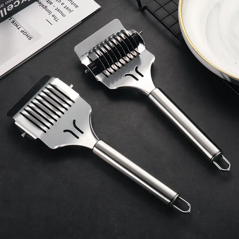 Description Picture 3 of itemStainless Steel Manual Noodle Cutter Rolling Spaghetti Maker Pressing Pasta Machine Kitchen Shallot Knife Cooking Accessories