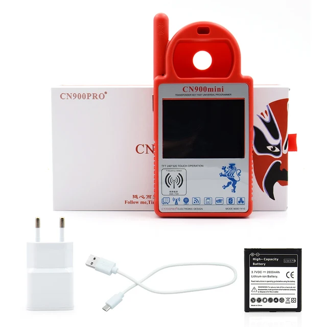 CN900miniトランスポンダーキープログラマー4C 46 4D 48グラムチップ 