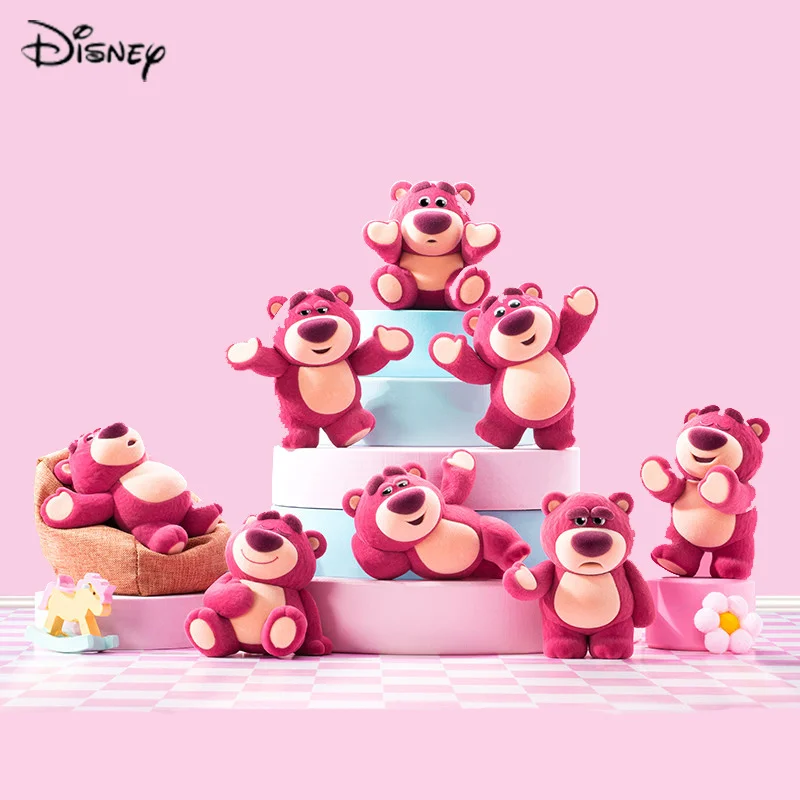 

Disney Disney Toy Story Lotso It'S Me With Strawberry Fragrance Action Figure Collectible Blind Box Desktop Room Decoration Toys