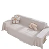 Simple Sofa Cover Four Seasons Full Cover Fabric Nordic Fresh Cotton Weave Sofa Towel Popular On The Internet Sofa Cloth 5