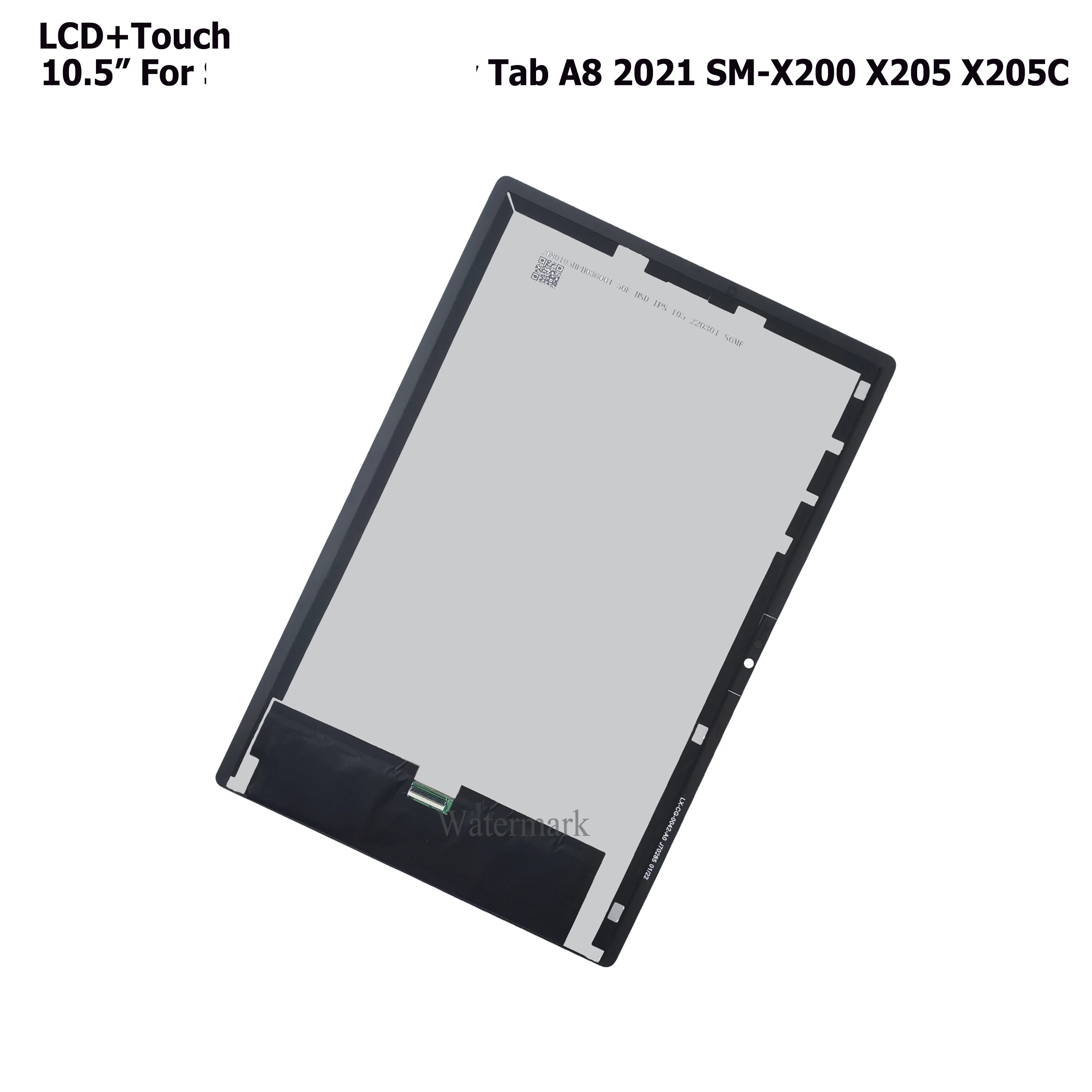 LCD ġ ũ Ÿ   г ,  A8 10.5 2021 SM-X200 X205 X205C  LCD ÷, 10.5 ġ