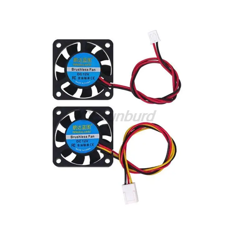4010 Cooling Fan 12V 2 Pin 3 Pin With Dupont Wire Brushless 40*40*10 Cool Fans Part Quiet DC 40m Cooler Radiato