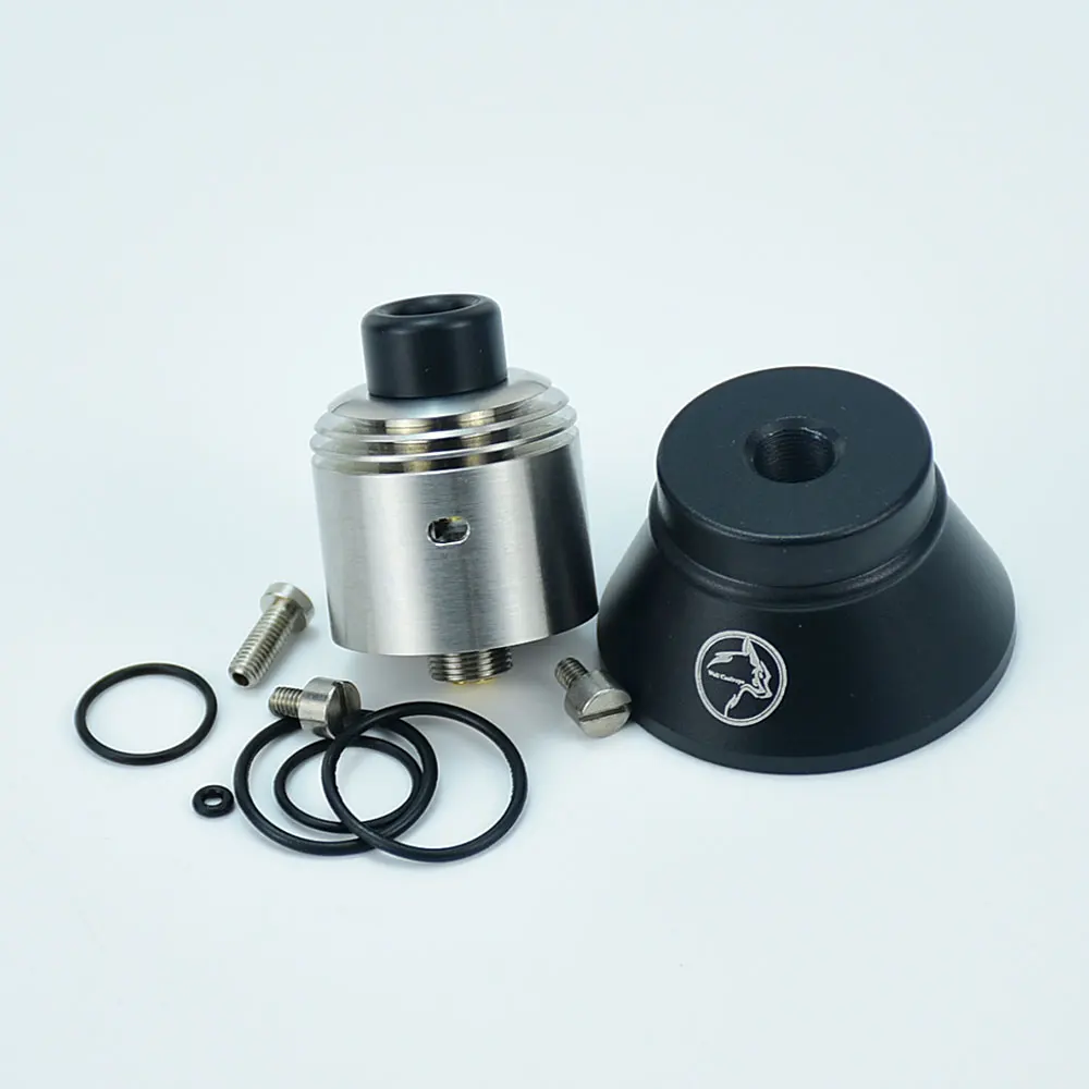 

Hussar RDTA Rebuildable vape Tank 22mm Atomizer 316 Stainless Steel Atomizer Tank vs SXK Haku Riviera RDTA Atomizer