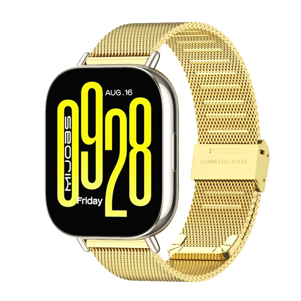 Stainless Steel Metal Watchband - Elegant Replacement Strap