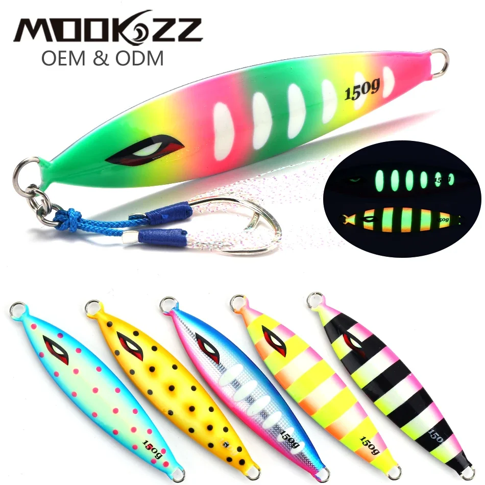 

Приманка для рыбной ловли MOOKZZ, металлическая, 130 г, 150 г, 180 г, 200 г, 220 г