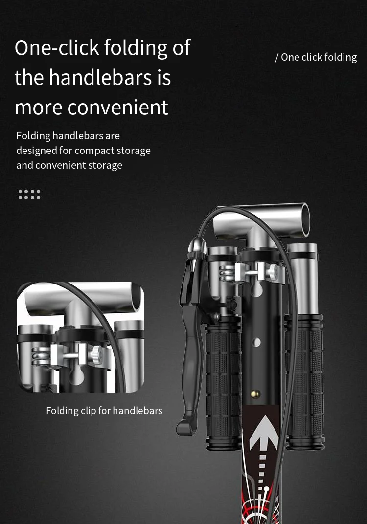 Children Scooter Children's Youth Adult Men Foot Scooters with Dual Brake Two-Wheeled Sliding Kick Foldable Scooter