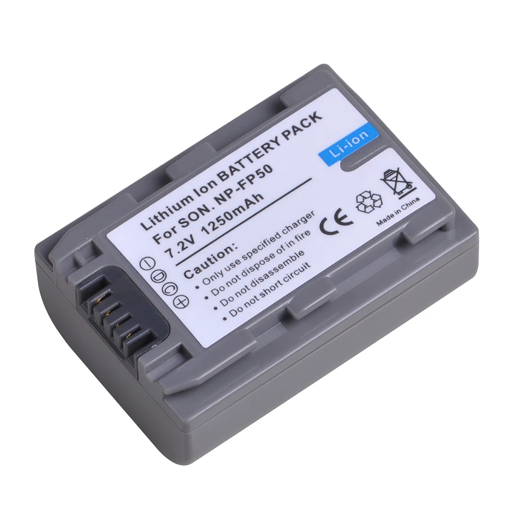 Фото Фонарь с аккумулятором NP FP50 NPFP50 для Sony №4