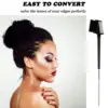 50pcs Hair Eyebrow Grooming Tool Double Sided Eyebrow Brush Comb Edge Control Brush Comb Hair Gel Smooth Styling Tool for women 2