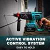 PATUOPRO 26MM Electric Impact Rotary Drill 4-Mode Brushless Hammer Drill Rechargeable Motor Power Tools For Makita 18V Battery 6