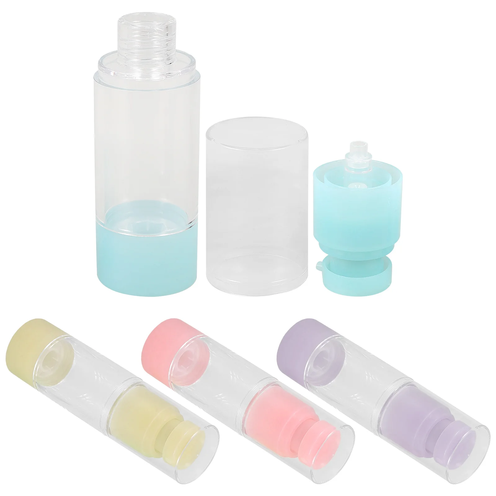 

4pcs Bottle Lotion Container Travel Size Dispenser Lotion Bottle Spray Bottle Set