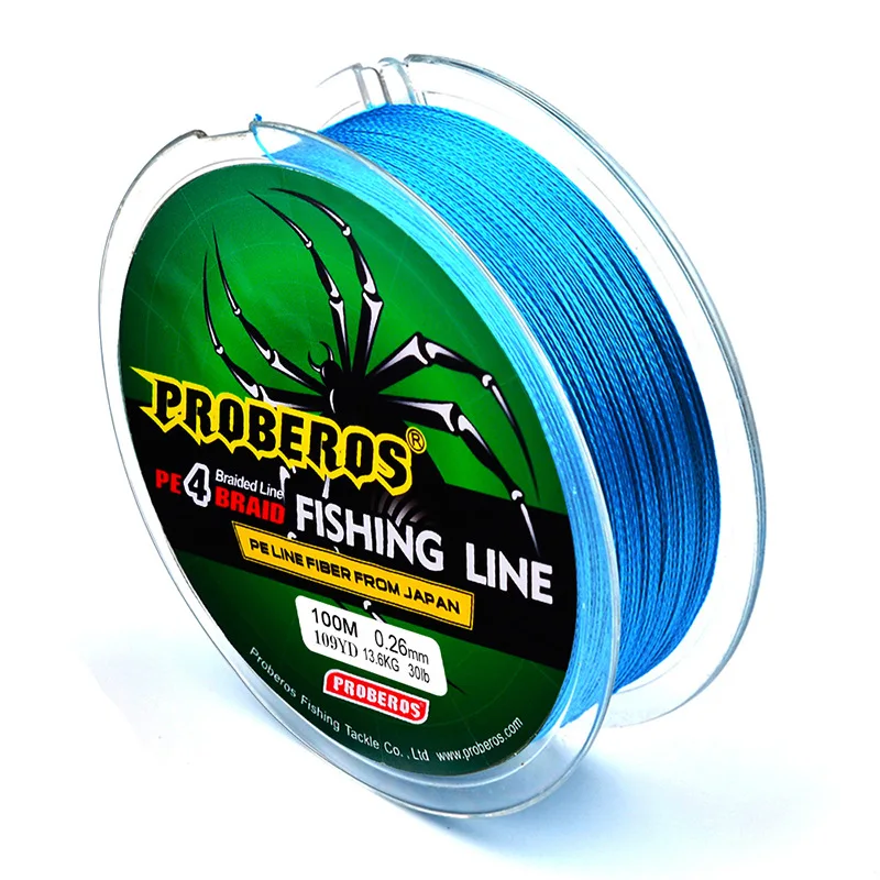 Fishing Line Accessories 4 Wire Multifilament Sea Braided Kite String 100M  Vigorous Horse Spinning Reel Rope Cord Carp Equipment