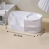 White Drawer Makeup Storage Box Large Capacity Plastic Jewelry Cosmetic Organizer Lipstick Skin Care Sundries Container for Home 3