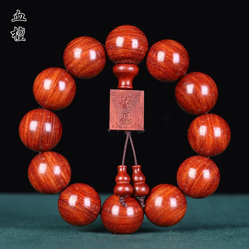 Pterocarpus Santalinus Bracciale Uomo Buddha Beads 20 Alta Densità Seiko Zambia Palissandro Rosario Bracciale Full Gold Star Palissandro