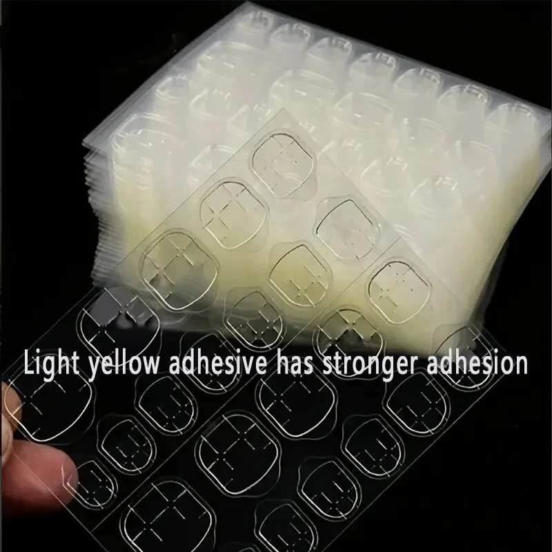 240pcs Nail Jelly Glue Double Sided False Nail Art Adhesive Tape Glue Sticker Fake Nail Glue Super Viscous 2