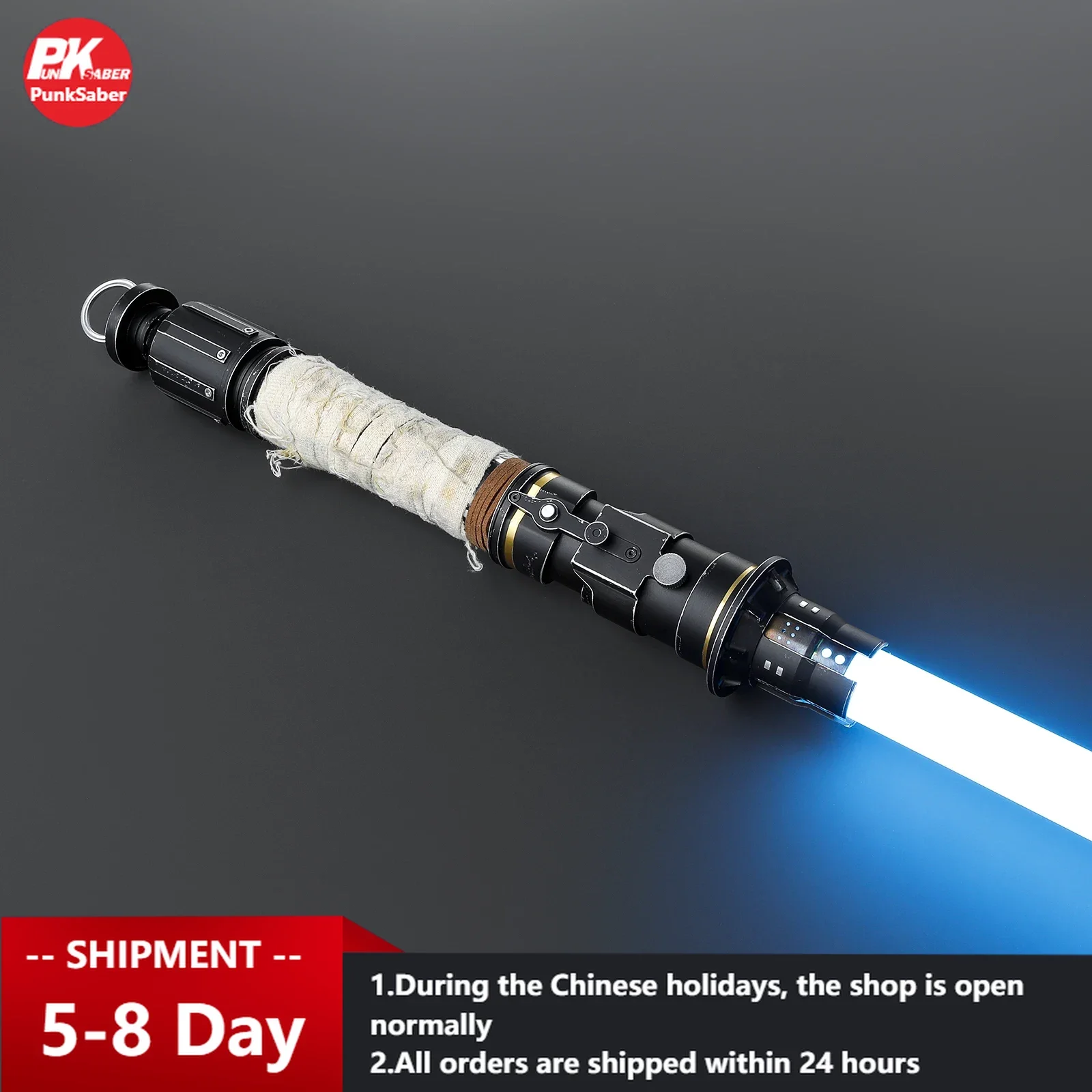 

PunkSaber Lightsaber Neopixel Jedi Laser Sword Heavy Dueling Sensitive Smooth Infinite Changing Hitting Sound Light Saber Toy