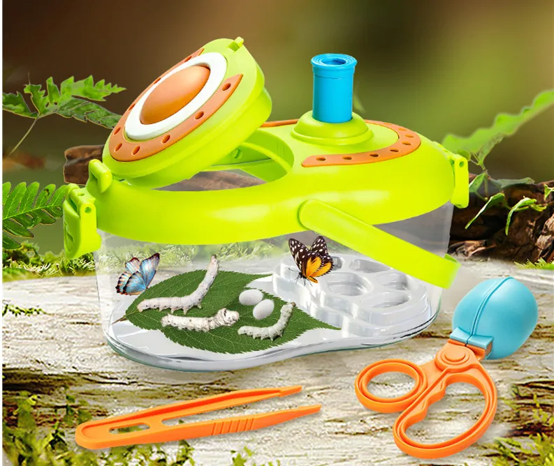 

[Funny]Scientific Experiments Multifunctional Breeding cabin Insect observation box children's education toys baby birthday gift