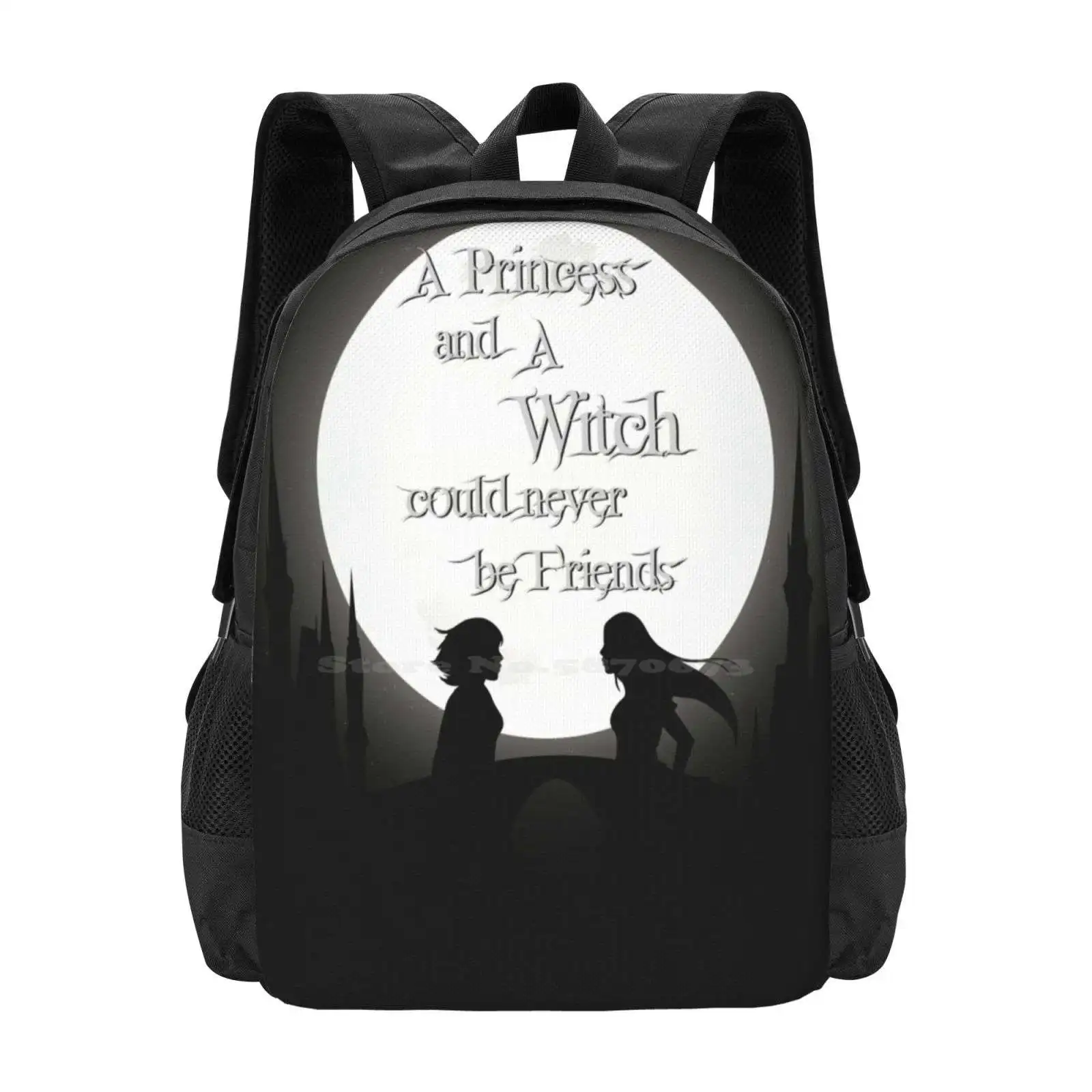 

School For Good And Evil Fashion Pattern Design Travel Laptop School Backpack Bag Schoolforgoodandevil