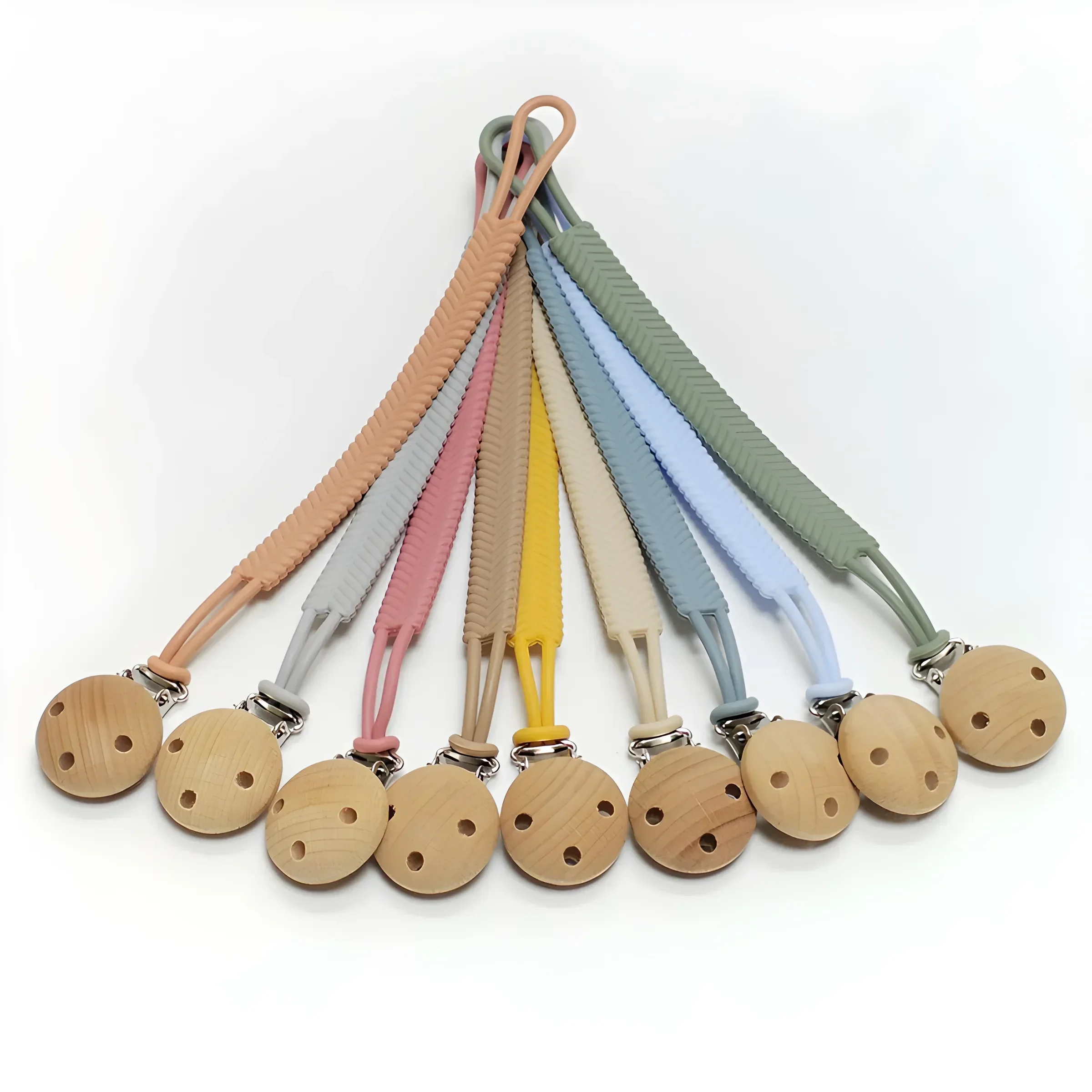 Baby Pacifier Chain Rope Food Grade Silicone