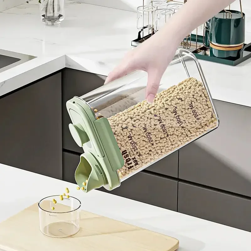 Sealed Miscellaneous Grain Tank Household Kitchen Rice Storage Tank Insect Proof And Moisture-proof Grain Storage Bucket
