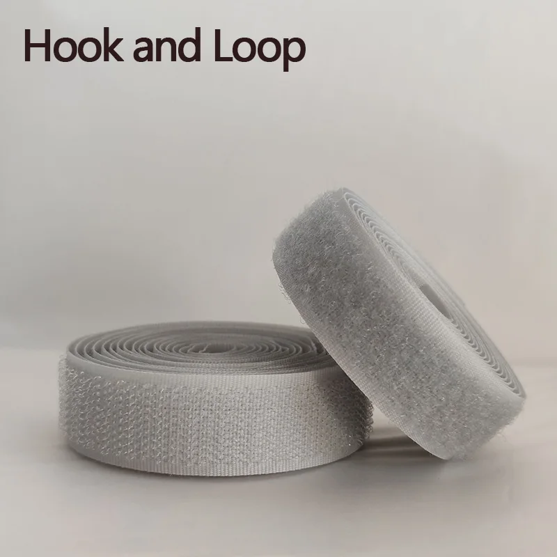 Colorful 20mm Non-Adhesive Hook and Loop Fastener Tape - 10M Nylon Fabric