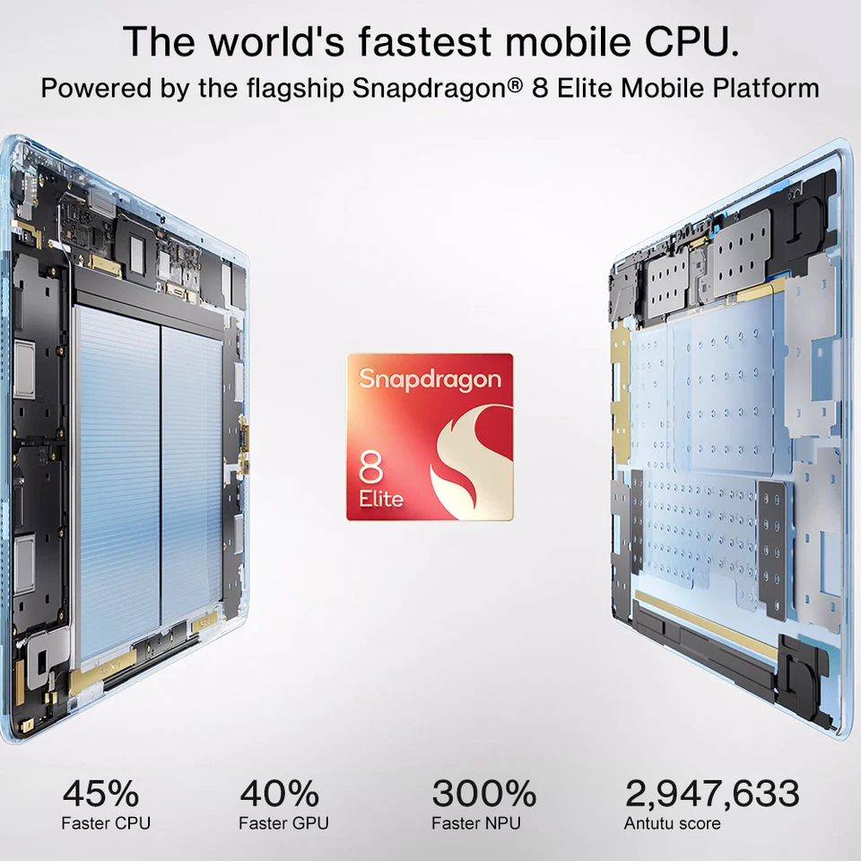 全く新しいOnePlus Pad 3 グローバル版タブレット Snapdragon 8 Elite