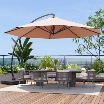 Cantilever Patio Umbrella Set 1