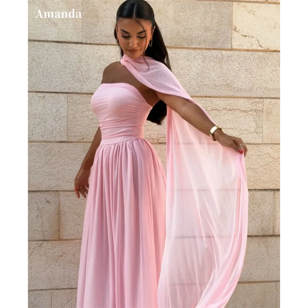 Golden Satin Mermaid Sleeveless Vestidos De Noche Floor-Length Elegant Backless Long Shawl Prom Dresses