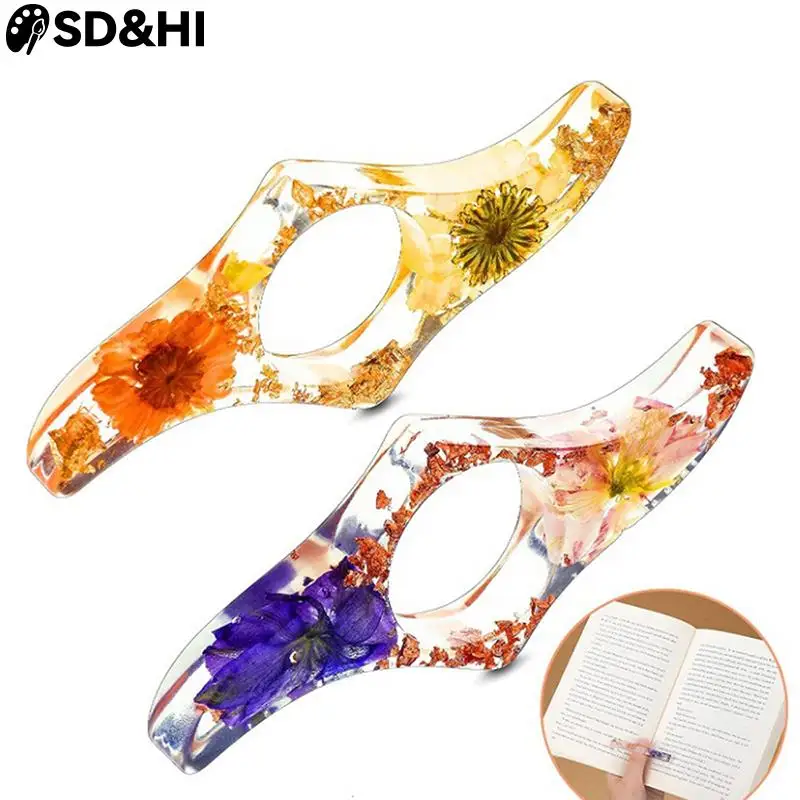 

1pc Thumb Book Support Book Page Holder Convenient Bookmark School Office Supplies Book Thumb Holder for Library Book Lovers