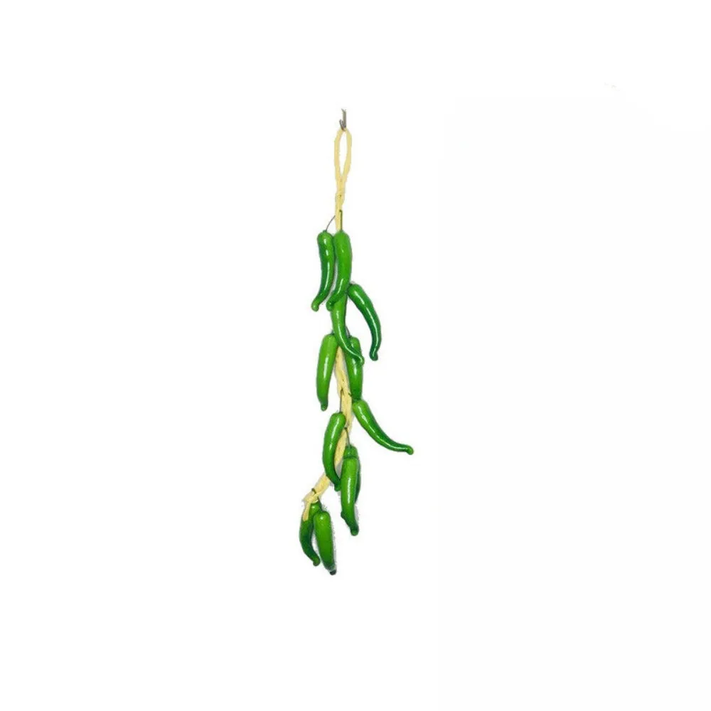 Artificial Simulation Foam Vegetables String Hanging Fake Foods Fake Corn Colorful Hanging Artificial String Vegetables