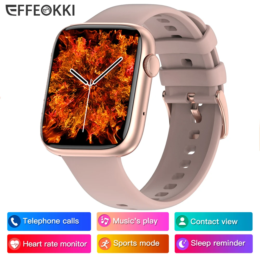 

2022 Smart Watch Large Screen Heart Rate Bracelet GPS Tracker IP68 Waterproof AI Voice Assistant Bluetooth Call Music Smartwatch