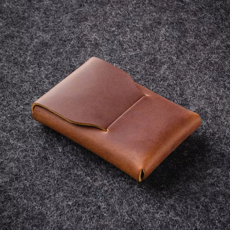 Card Holder Kartenetui Mit Geldfach Herren Kartenetui Aus Leder