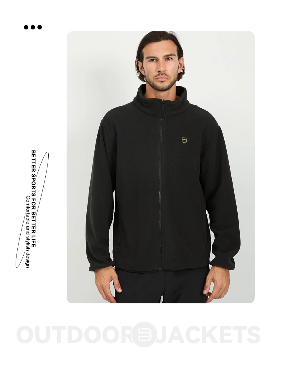 Baasploa Herrenjacken, Marken-Windjacke, 3-in-1, wasserdichte Mäntel aus gewebter Baumwolle, hochwertige, bequeme Wander- und Outdoor-Kleidung für Herren – Detail 13