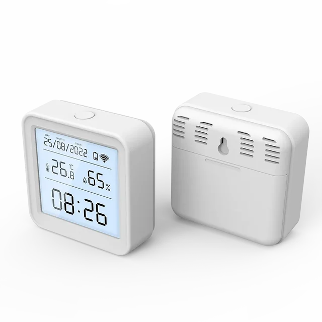 Tuya Zigbee WiFi Temperature Humidity Sensor Hygrometer Thermometer Detector Smart Life Remote Control Support Alexa Google Home 6